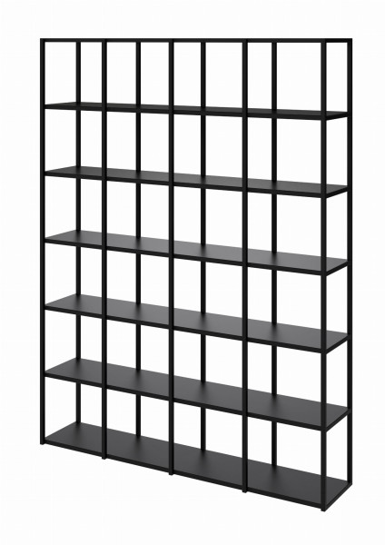 Regał metalowy STEEL BOX 212x160x30/34 Loft na książki i segregatory LOFT 518251