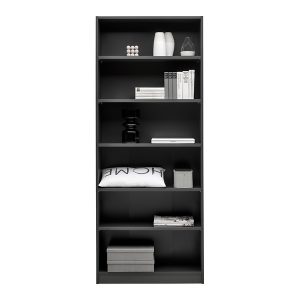 Regał Milly 80 cm z 5 półkami antracyt 672011 Regał Milly 80 cm z 5 półkami antracyt 672011