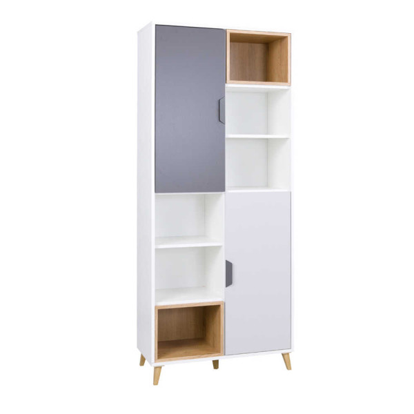 Regał młodzieżowy na książki 80 cm JORK 726358