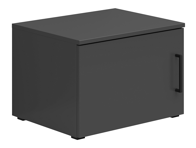 Regał MultiDo 50 cm z drzwiami grafit 1031639