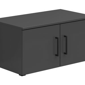 Regał MultiDo 70 cm z 2 drzwiami grafit 1031621 Regał MultiDo 70 cm z 2 drzwiami grafit 1031621