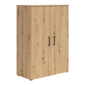 Regał MultiDo 80 cm z 2 drzwiami dąb artisan 292586 Regał MultiDo 80 cm z 2 drzwiami dąb artisan 292586
