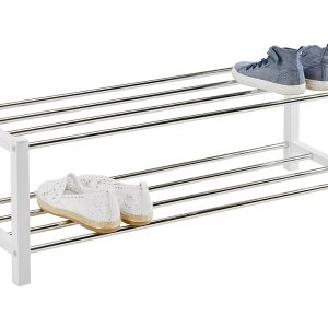 Regał na buty Benny Based 80 cm biały/chrom 708315 Regał na buty Benny Based 80 cm biały/chrom 708315
