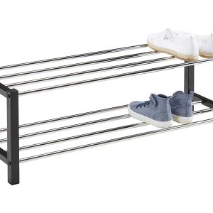Regał na buty Benny Based 80 cm czarny/chrom 708311 Regał na buty Benny Based 80 cm czarny/chrom 708311