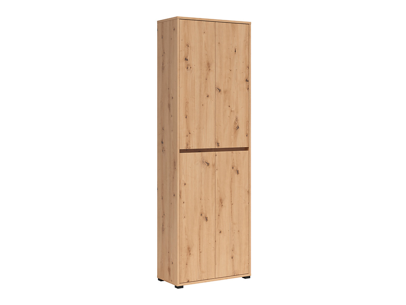 Regał na buty Fil 70 cm z 4 drzwiami dąb artisan 1071896