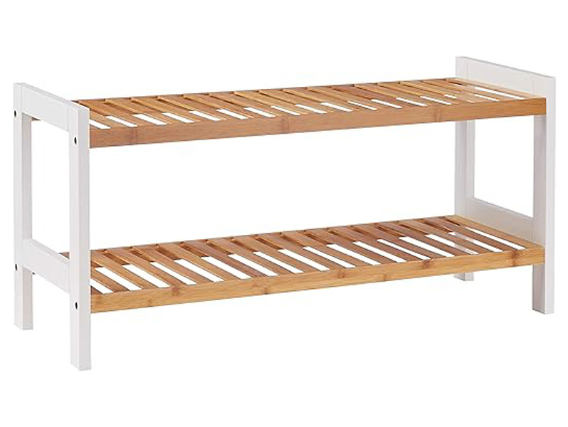 Regał na buty Lena II 70 cm naturalny/biały 977077