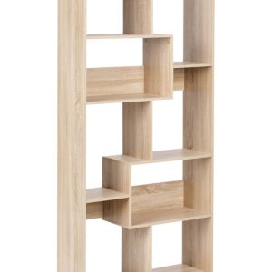 Regał na książki 6 półek CHATEH 180 cm Jasnobrązowy 748092 Regał na książki 6 półek CHATEH 180 cm Jasnobrązowy 748092