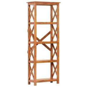 Regał na książki Brąz Drewno vidaXL 318398 Regał na książki Brąz Drewno vidaXL 318398