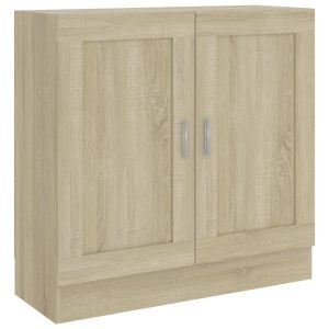Regał na książki Brąz Materiał drewnopochodny vidaXL 120076