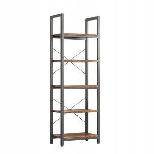 Regał na książki drabinka wysoki industrialny 154 cm 414882 Regał na książki drabinka wysoki industrialny 154 cm 414882