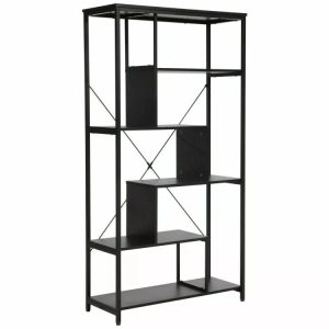 Regał na książki NET A czarny/czarny mat 840976 Regał na książki NET A czarny/czarny mat 840976