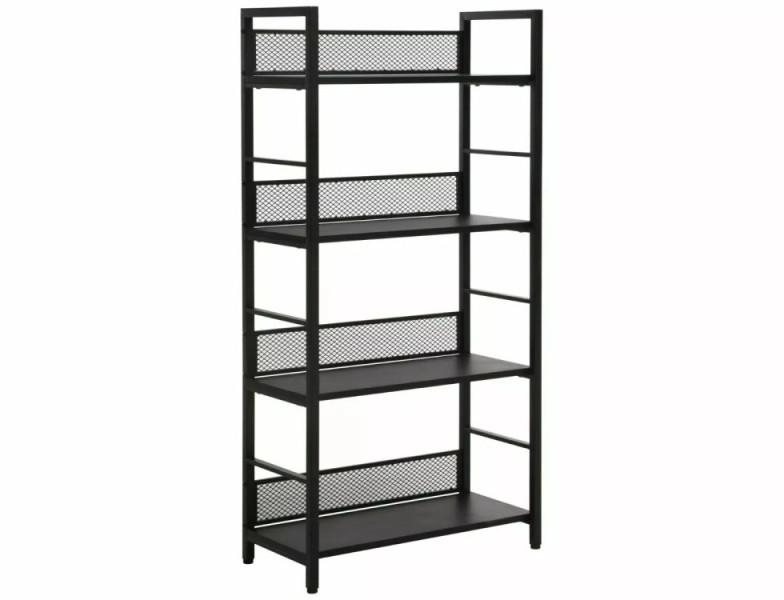 Regał na książki RAW R4 czarny/czarny mat 840970