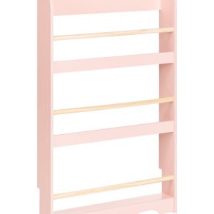 Regał na książki ścienny MDF pastelowy róż 430230 Regał na książki ścienny MDF pastelowy róż 430230