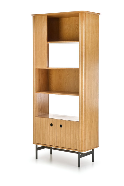 Regał na książki SMART REG-1 dąb/czarny 1003171