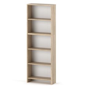 Regał na książki sonoma 60cm półki salon sypialnia biuro 377137 Regał na książki sonoma 60cm półki salon sypialnia biuro 377137