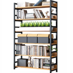 Regał na książki wysoki szafka loft metalowa industrialna duża 662381 Regał na książki wysoki szafka loft metalowa industrialna duża 662381