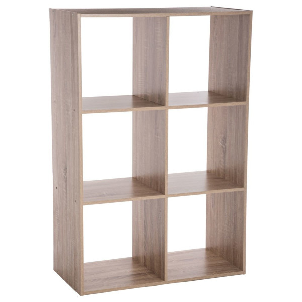 Regał na książki z 6 półkami, 100 cm 179913