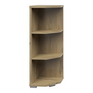 Regał narożny Connect 39 cm z 2 półkami dąb viking 858768 Regał narożny Connect 39 cm z 2 półkami dąb viking 858768