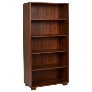 Regał Natural wood I z drewna litego, kolor kasztan 1021555 Regał Natural wood I z drewna litego, kolor kasztan 1021555