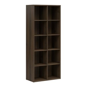 Regał Nepo Plus 77 cm z 10 półkami dąb noble 372422 Regał Nepo Plus 77 cm z 10 półkami dąb noble 372422