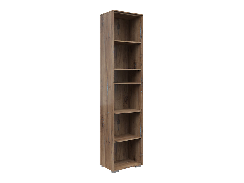 Regał Nevada A 43 cm z 5 półkami dąb flagstaff ciemny 358038