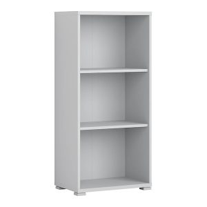 Regał Office Lux 53 cm z 2 półkami szary 15613 Regał Office Lux 53 cm z 2 półkami szary 15613