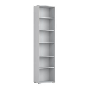 Regał Office Lux 53 cm z 5 półkami szary 15614 Regał Office Lux 53 cm z 5 półkami szary 15614