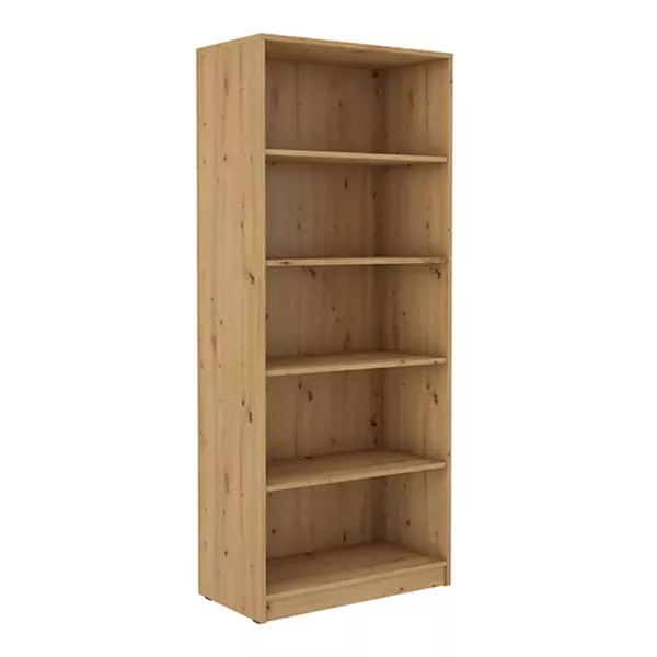 Regał otwarty na książki z półkami 80 cm MULL 1102019
