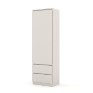 Regał pełny MAJA 60 cm 1D2S kaszmir 2 szuflady półki drzwi 1030644 Regał pełny MAJA 60 cm 1D2S kaszmir 2 szuflady półki drzwi 1030644