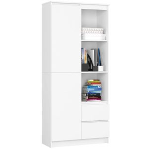 Regał R11 R80 1D 2Sz Clp Pk Biały 710404 Regał R11 R80 1D 2Sz Clp Pk Biały 710404