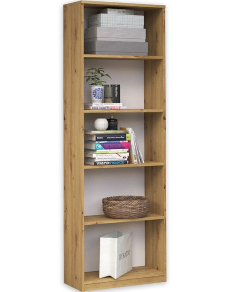 Regał R40 40cm na książki segregatory - Dąb Artisan 78403
