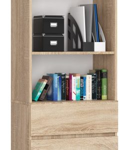 Regał R60 Dąb Sonoma 60x35x180 cm 303380 Regał R60 Dąb Sonoma 60x35x180 cm 303380