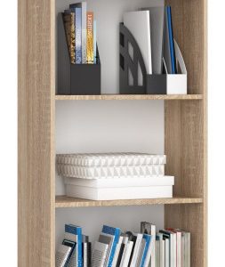 Regał R60 Dąb Sonoma 60x35x180 cm 303782 Regał R60 Dąb Sonoma 60x35x180 cm 303782