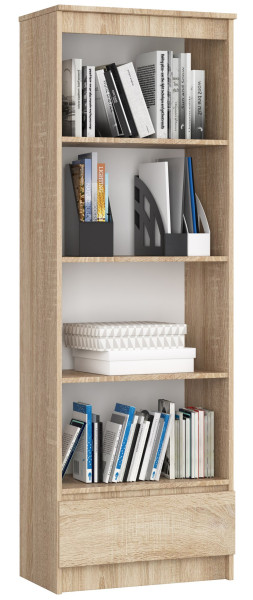 Regał R60 Dąb Sonoma 60x35x180 cm 303782