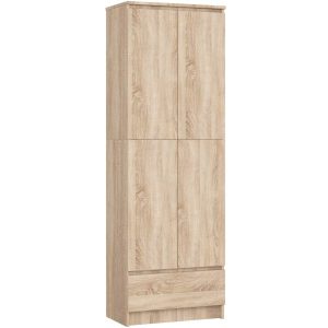 Regał R60 Dąb Sonoma 60x35x180 cm 303342 Regał R60 Dąb Sonoma 60x35x180 cm 303342