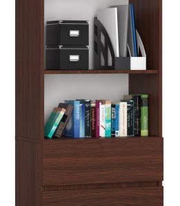 Regał R60 Wenge 60x35x180 cm 303430 Regał R60 Wenge 60x35x180 cm 303430