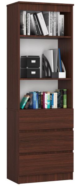 Regał R60 Wenge 60x35x180 cm 303430