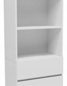 Regał R603SZ2PBIA biały szafka stojąca komoda na książki zabawki ubrania 729583 Regał R603SZ2PBIA biały szafka stojąca komoda na książki zabawki ubrania 729583