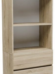 Regał R603SZ2PSON sonoma szafka stojąca komoda na książki zabawki ubrania 729582 Regał R603SZ2PSON sonoma szafka stojąca komoda na książki zabawki ubrania 729582