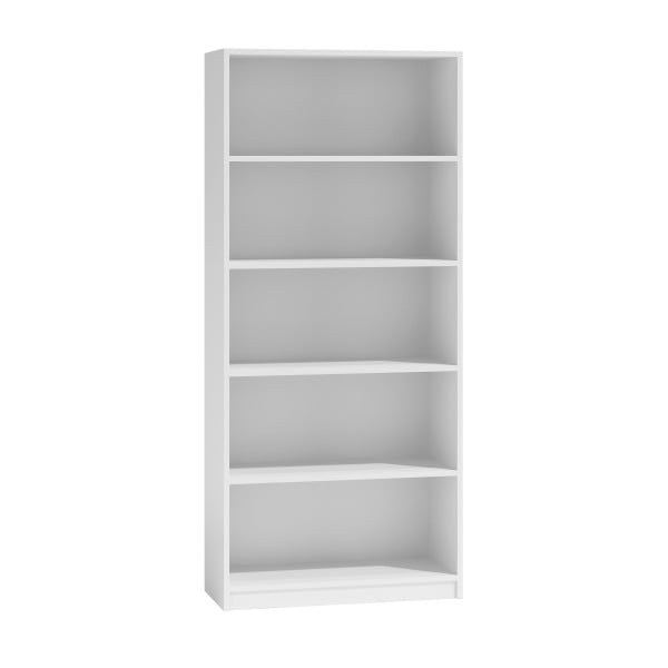 Regał R80 80cm na książki segregatory biały 78374