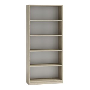 Regał R80 80cm na książki segregatory Dąb Sonoma 78398 Regał R80 80cm na książki segregatory Dąb Sonoma 78398