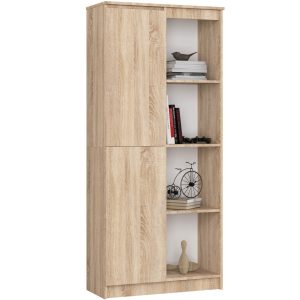 Regał R80 Dąb Sonoma 80x35x180 cm 303245 Regał R80 Dąb Sonoma 80x35x180 cm 303245