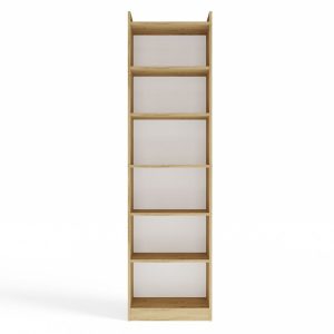 REGAŁ RIMINI Szafka 50 Cm 7 Półek Na Książki Do Biura DĄB ARTISAN 1074662