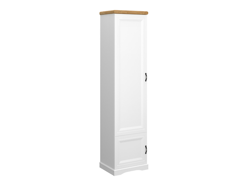 Regał Riva 52 cm z 2 drzwiami biały 260517