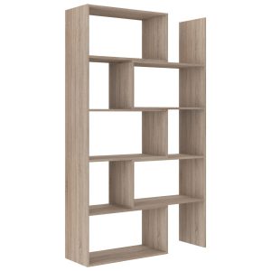 Regał rozsuwany KARL 2 dąb sonoma 245209 Regał rozsuwany KARL 2 dąb sonoma 245209