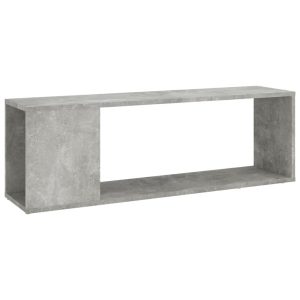 Regał Rtv Szary Mat Nowoczesny Salon 100x24x32cm 762254 Regał Rtv Szary Mat Nowoczesny Salon 100x24x32cm 762254