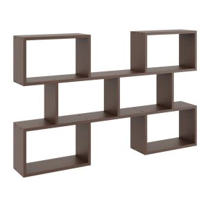 Regał ścienny, półka wisząca, 127x18x80 cm, wenge, mat | TYLETEGOTU 793301 Regał ścienny, półka wisząca, 127x18x80 cm, wenge, mat | TYLETEGOTU 793301