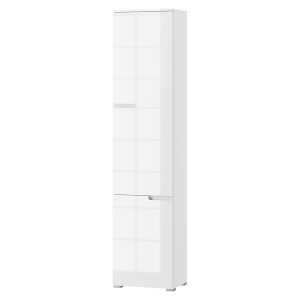 Regał Selene 50 cm z 2 drzwiami biały 985112 Regał Selene 50 cm z 2 drzwiami biały 985112