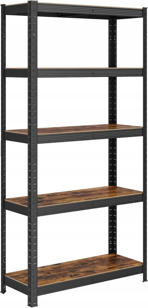 Regał stojący na książki 5 półek 75x150x30 Loft GLR030B01 470893