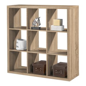 Regał Style III 112 cm z 9 półkami dąb sonoma 749493 Regał Style III 112 cm z 9 półkami dąb sonoma 749493